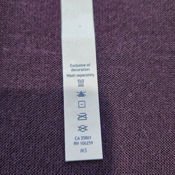 Lululemon Sit In Lotus Wrap II Cardigan Womens 6 Merino Wool W4ANWS Open‎ Front - Picture 11 of 13